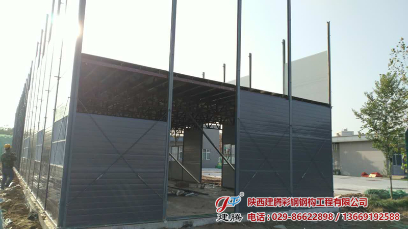 華潤建筑公司K式活動房順利竣工